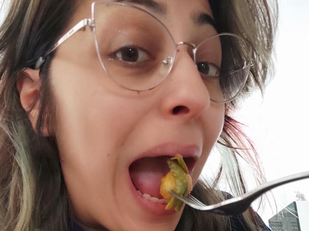 Io mentre mangio