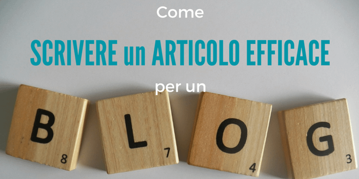 Scrivere un articolo efficace